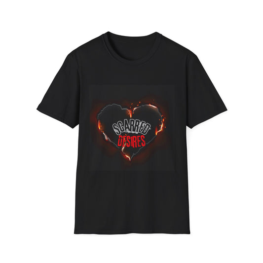 T-Shirt — Scarred Desires Heart Graphic