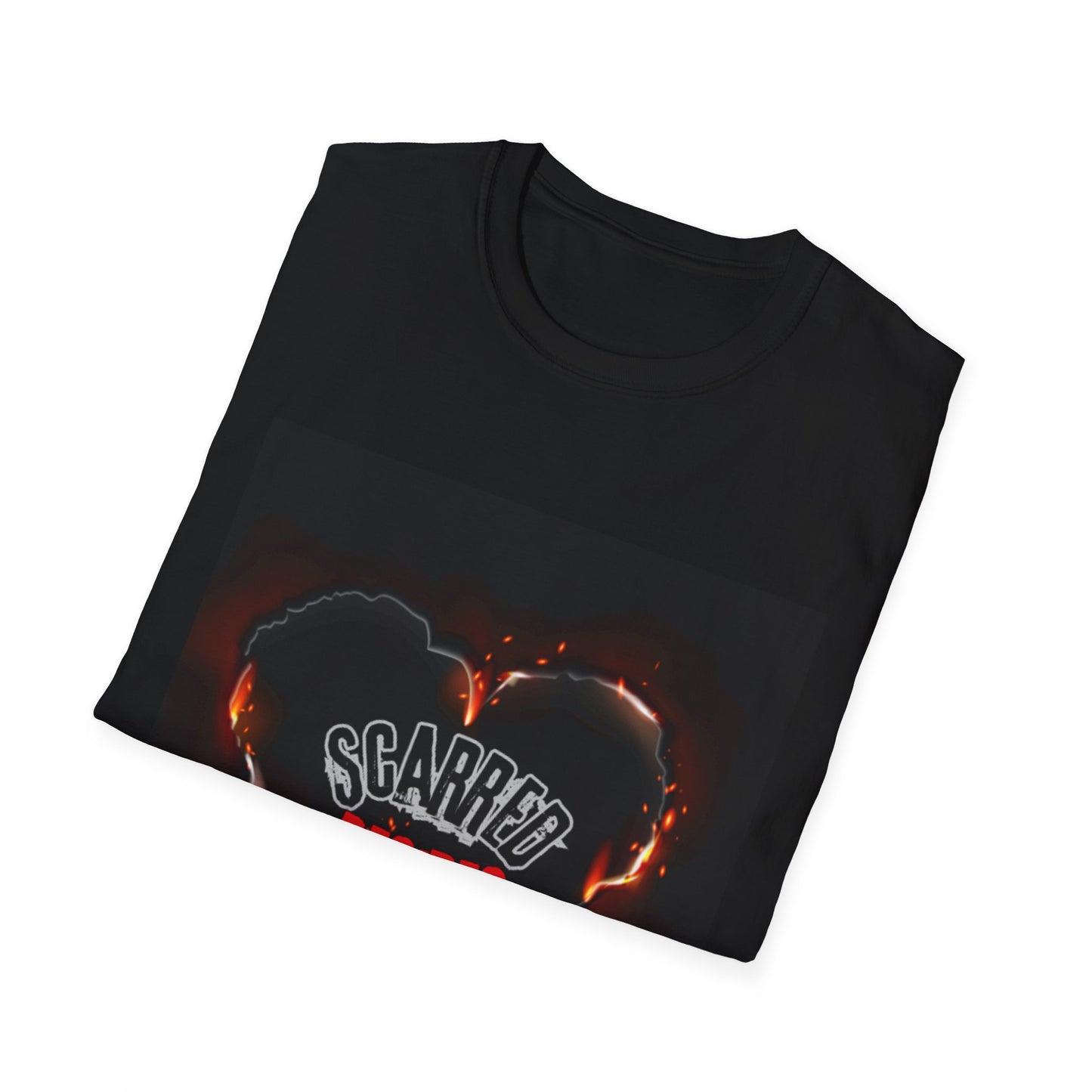 T-Shirt — Scarred Desires Heart Graphic